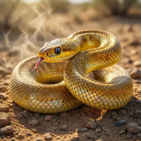 General Meaning of Yellow Snake