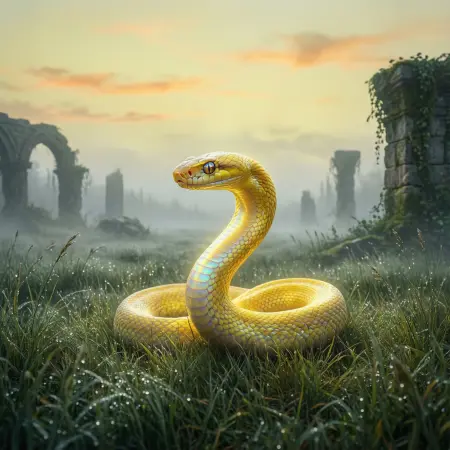 Meaning of Yellow Snake Dream