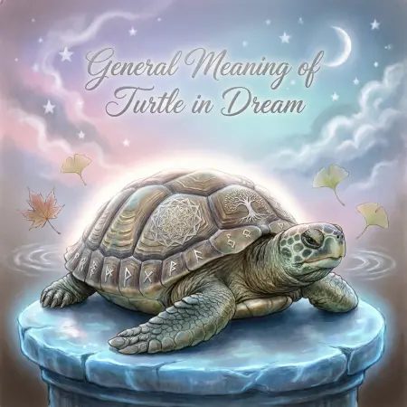 General Meaning of Turtle in Dream