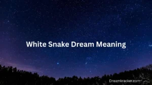 White Snake Dream Meaning
