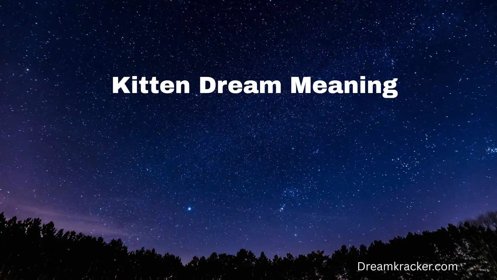 Kitten Dream Meaning