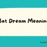 Bat Dream Meaning