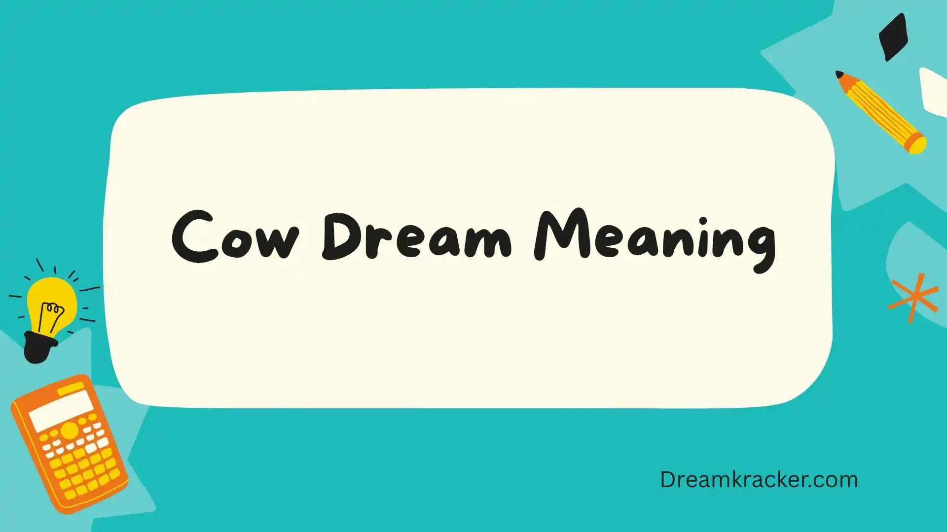 Cow Dream Meaning