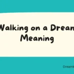 Walking on a Dream Meaning
