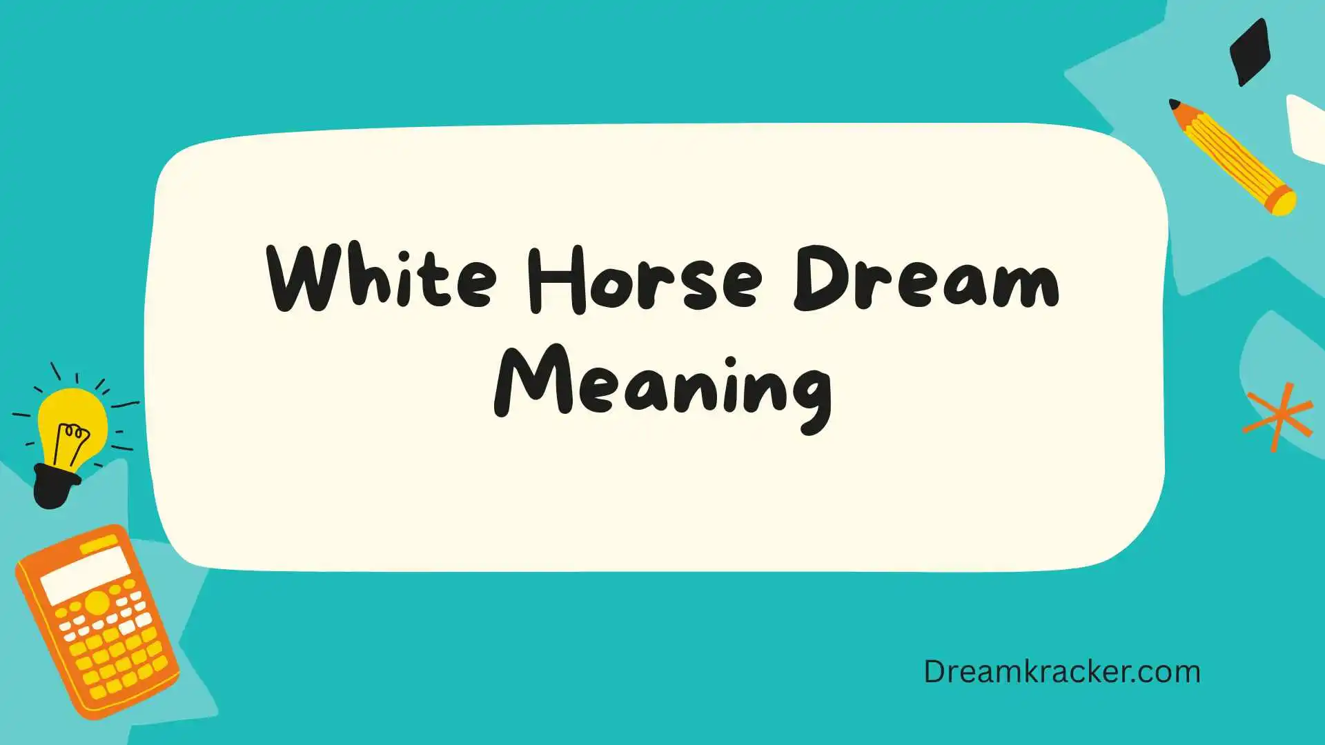 White Horse Dream Meaning