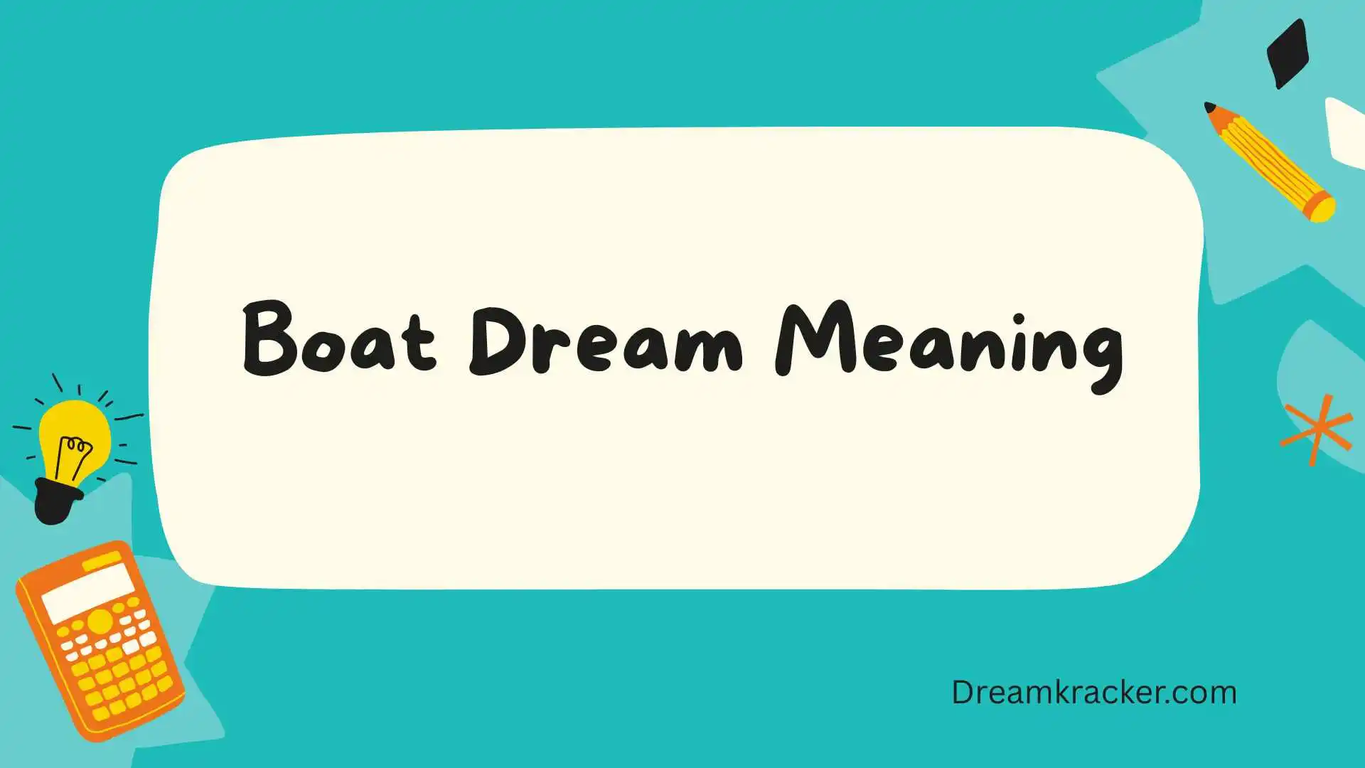 Boat Dream Meaning