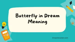 Butterfly in Dream Meaning