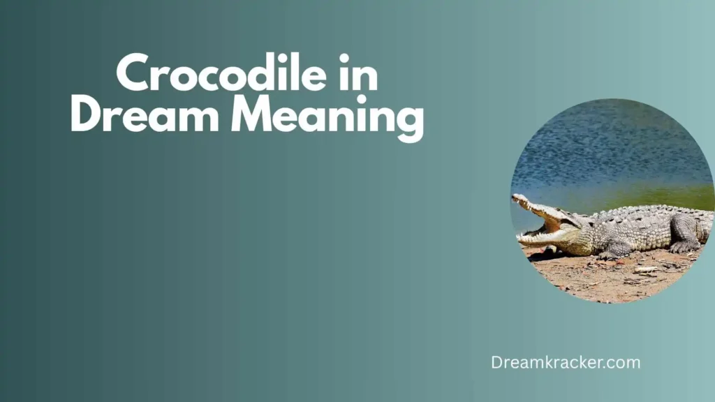 General Meaning of Crocodile in Dream