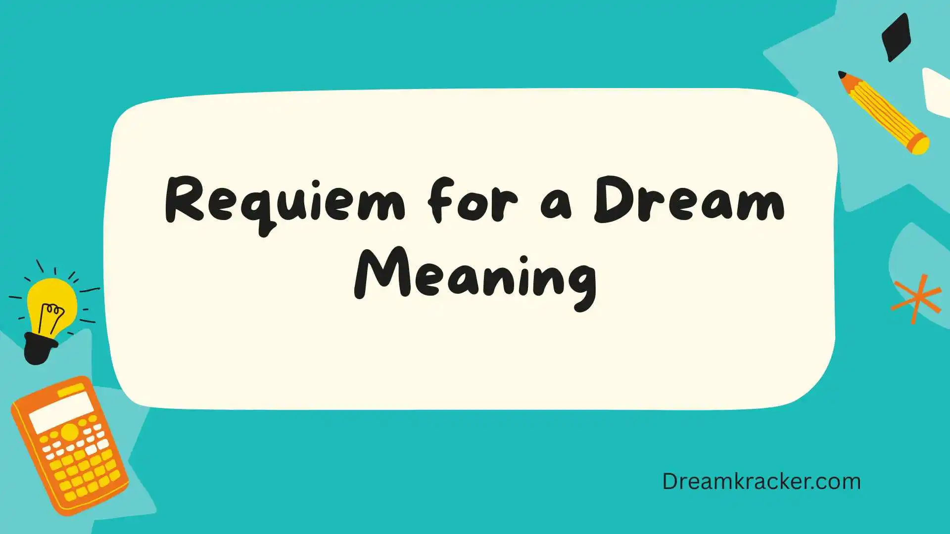 Requiem for a Dream Meaning