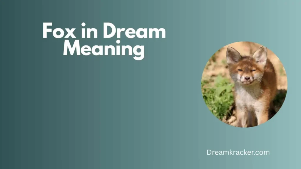 Spiritual Meaning of Fox in Dream
