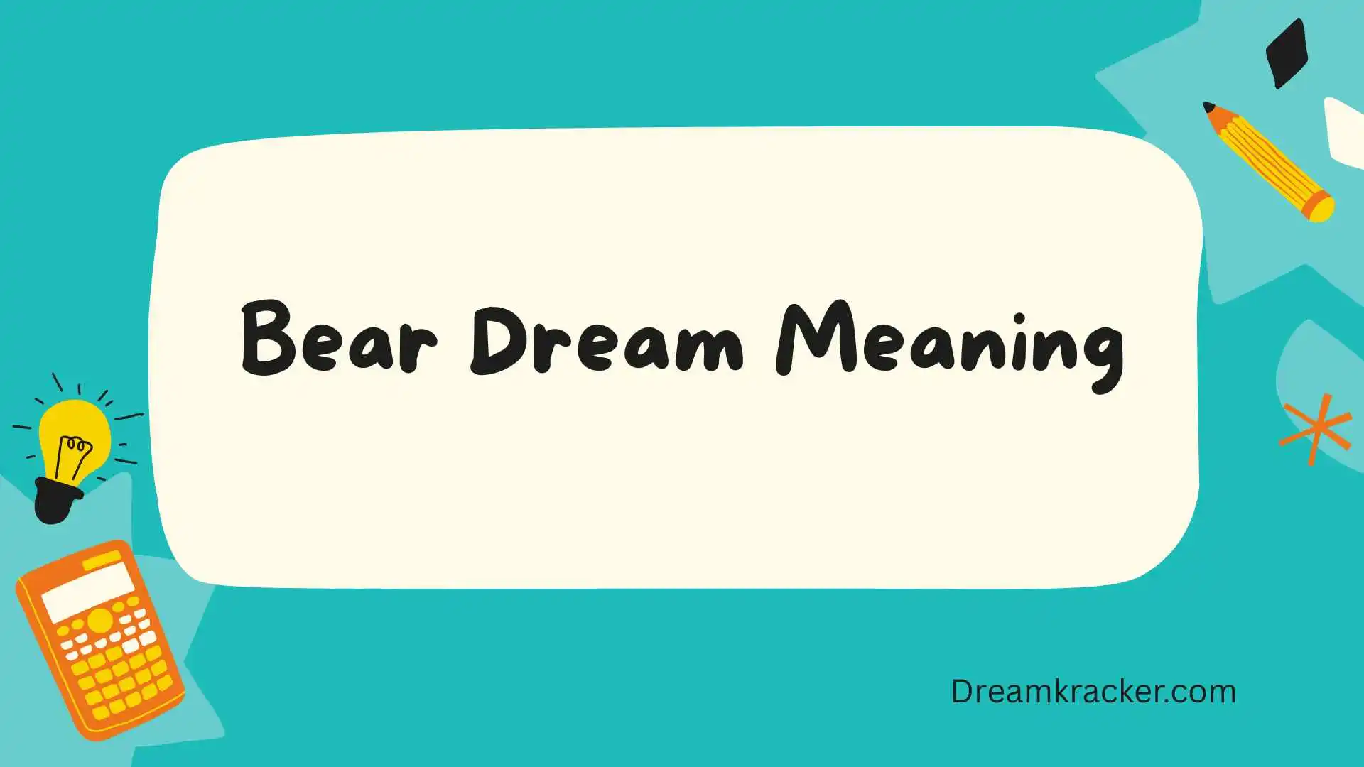 Bear Dream Meaning