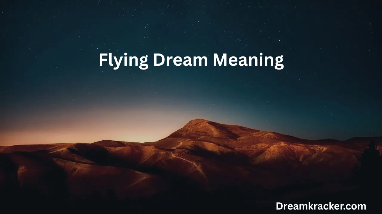 Flying Dream Meaning