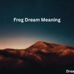 Frog Dream Meaning