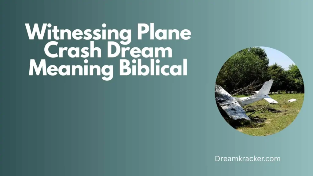General Meaning of Witnessing Plane