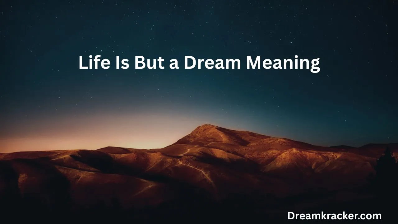 Life Is But a Dream Meaning