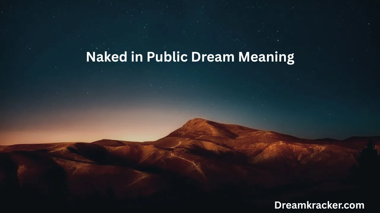 Naked in Public Dream Meaning