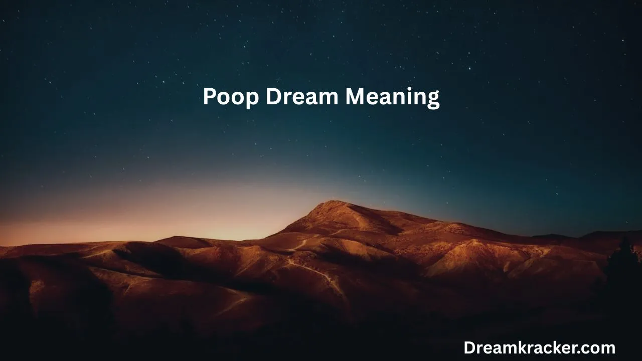 Poop Dream Meaning